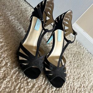 Betsy Johnson Black Heels